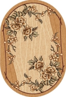 Ковер Янтарь 30586/овальный артикул 3831e.