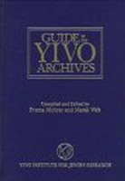 Guide to the Yivo Archives артикул 3712e.